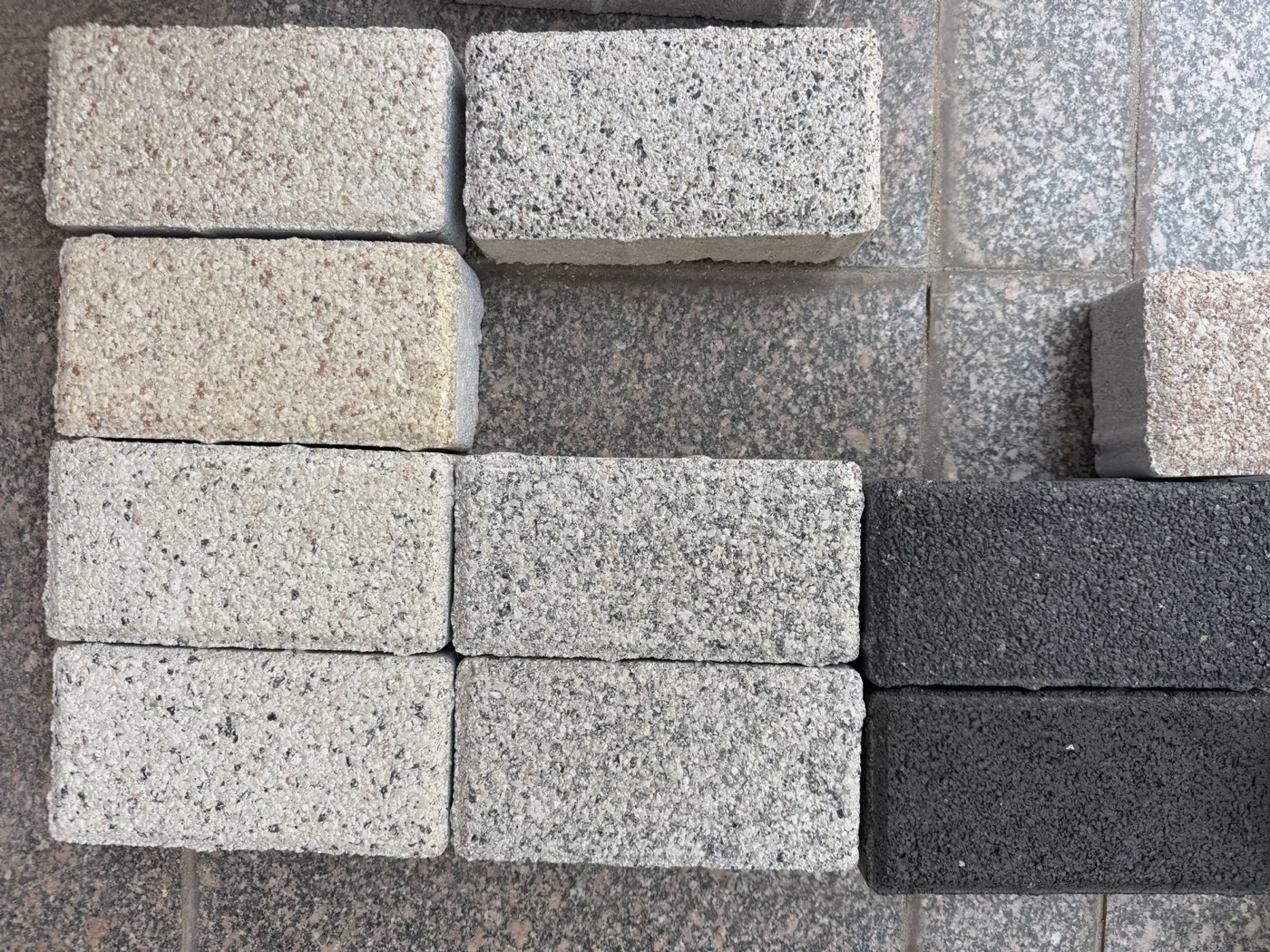 GRANIX paver samples